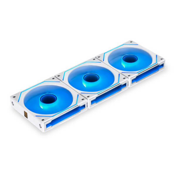 Lian Li UNI Fan SL-Infinity RGB 120mm White Cabinet Fan, Triple Pack